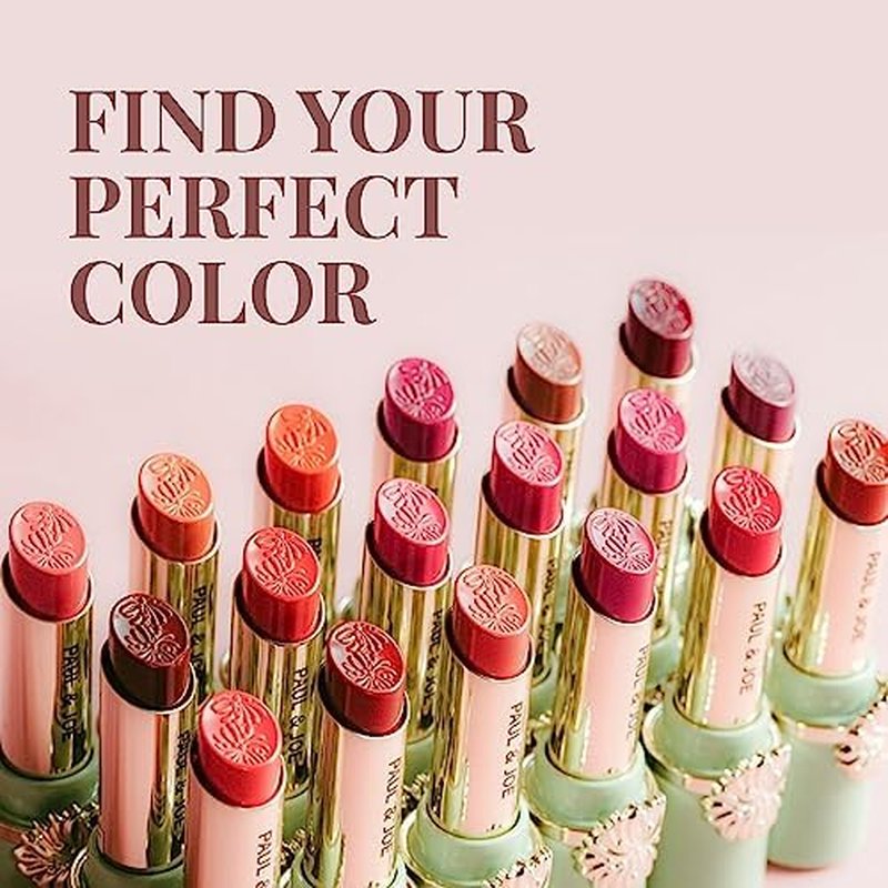 Paul & Joe Moisturizing Lipstick Refill Only, Case Sold Separately, Long Lasting Lipstick for Highly-Pigmented Lip Color, 23 Woolen Cardigan, Soft Complextion, Nude Beige Lip Stick, 0.10 oz