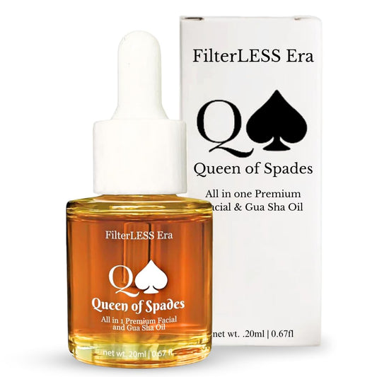 Gua Sha Oil & Serum - Anti-Aging Jojoba, Squalane & Rosehip Blend | All-in-One Moisturizer for Radiant Skin