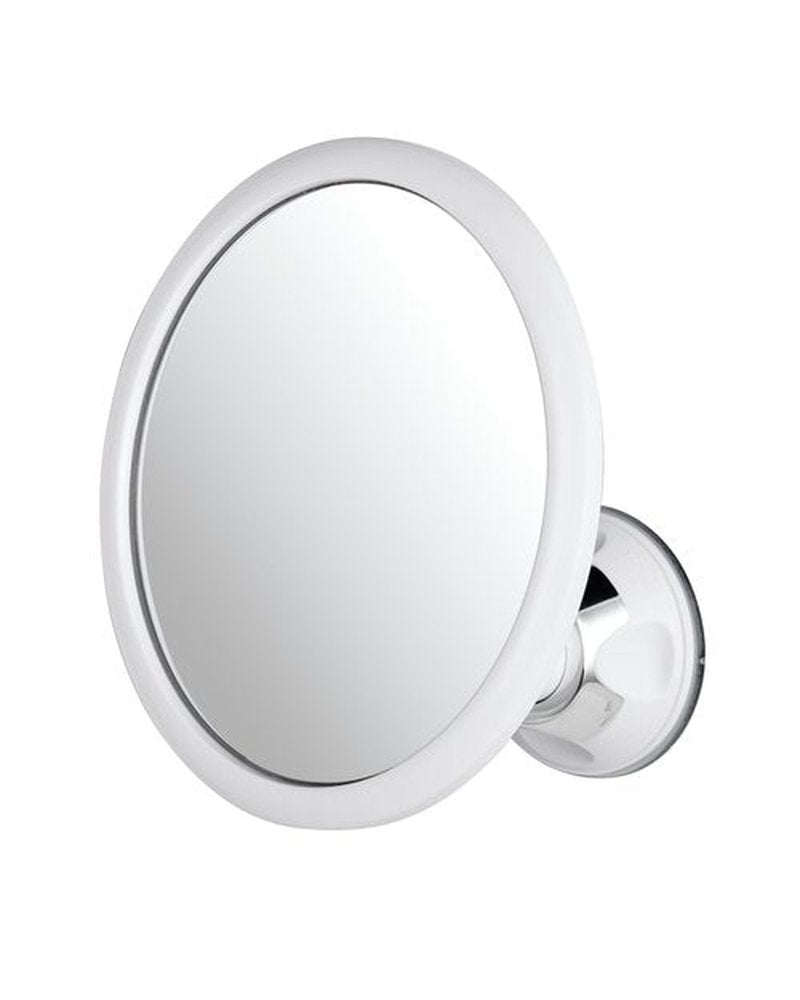 MIRRORVANA Anti Fog Mirror for Shower - Fogless, Shatterproof Shaving Mirror with 360° Swivel and Adjustable Suction Cup - 6.7" x 6.7" Round