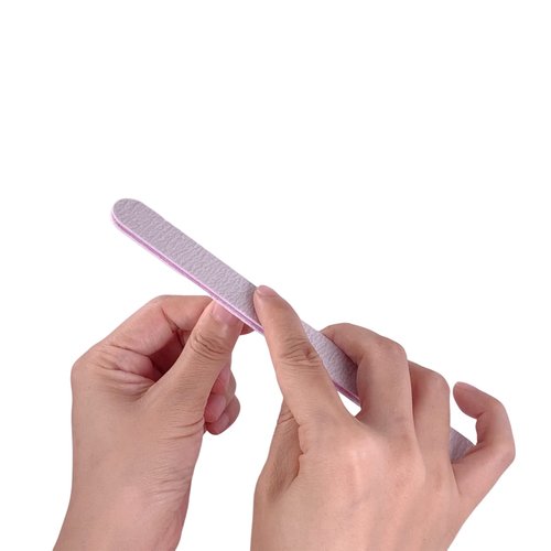 Nail File (100 Pcs), Bulk Emery Board Nail Files for Acrylic Nails and Natural Nails, 100/180 Grit Double Sided Emory Boards for Gel Nail Professional Reusable Washable Manicure Pedicure Kit Set Gray