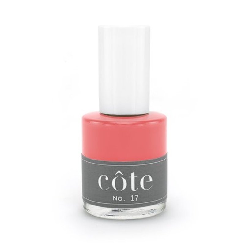 Cote Nail Polish - Quick Dry Nail Polish - Vegan Nail Polish - 0.4 Fluid Oz Regular Nail Polish - Cruelty Free - Non Toxic & Safe - Chip Resistant & Full Coverage (No. 17 Pastel Pink)