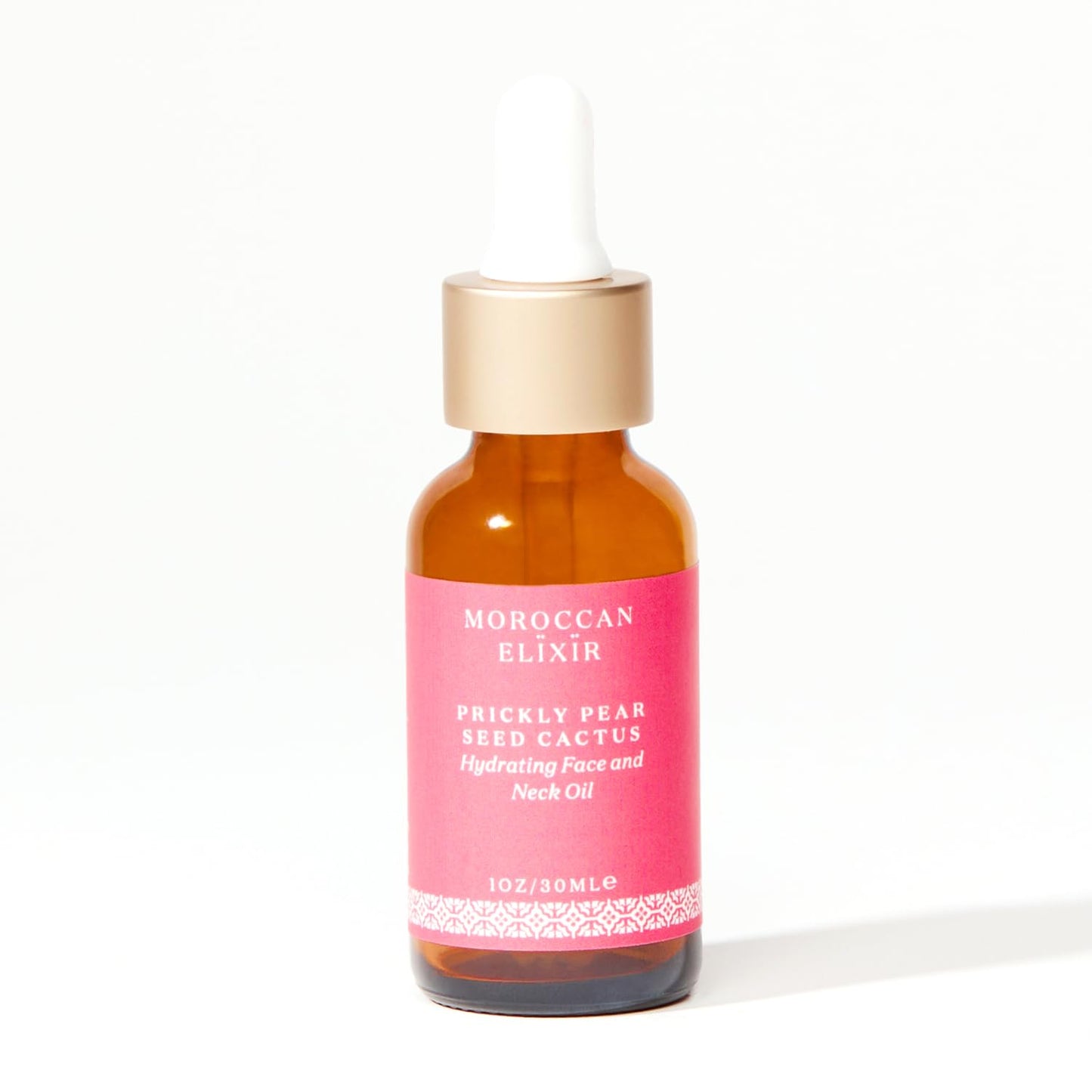Moroccan Elixir Prickly Pear Face & Neck Cactus Oil For Woman | Restore Aging, Increases Hydrating, & Supports Skin Health | Enriched with Antioxidants, Minerals & Vitamin K | 1 oz