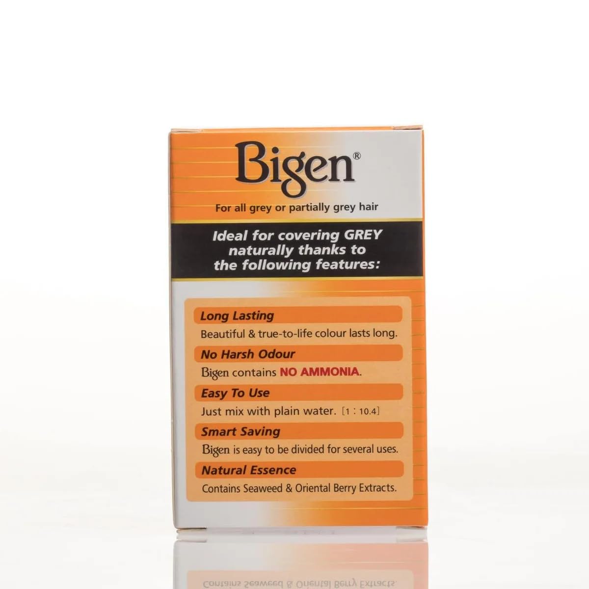 Bigen Powder Hair Color #46 Light Chestnut 0.21oz (2 Pack)