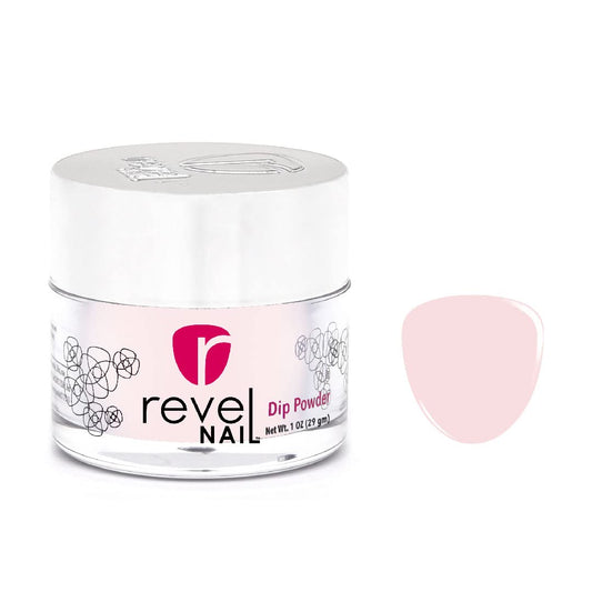 Revel Nail Dip Powder - Light Pink Dip Powder for Nails, Nail Powder Dipping for DIY, Professional Nail Dipping Powder & Dip Powder Colors, Nail Art Supplies - Erica, 1 Oz