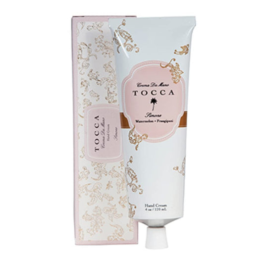 Tocca Crema de Mano, Cleopatra Hand Cream, 4 oz - Grapefruit, Jasmine, Vanilla Musk - Moisturizing, Quick Absorbing