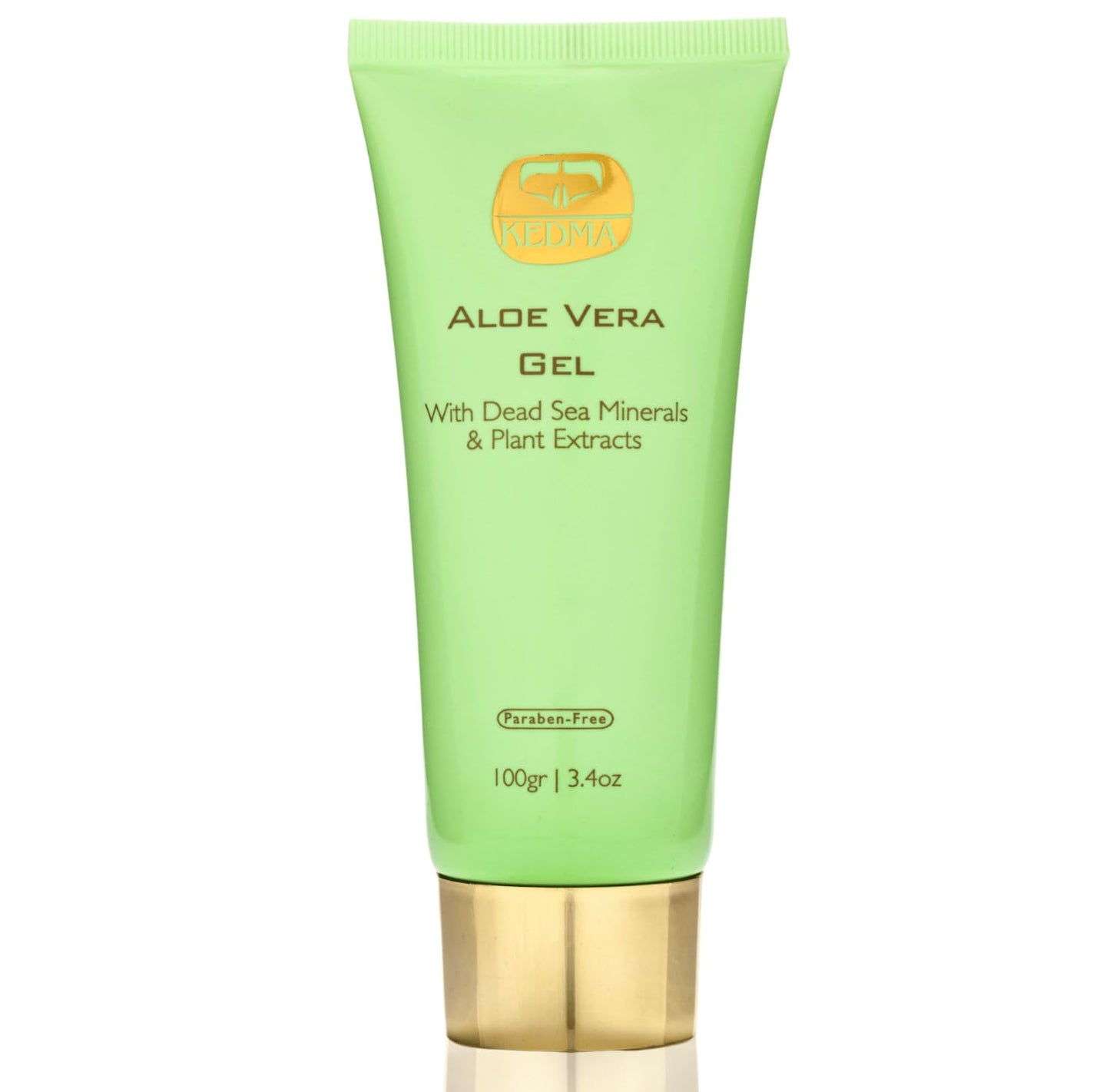 KEDMA Cooling Aloe Vera Gel | With Dead Sea Minerals & Chamomile | Soothes Irritated Skin | For All Skin Types | 3.4 oz