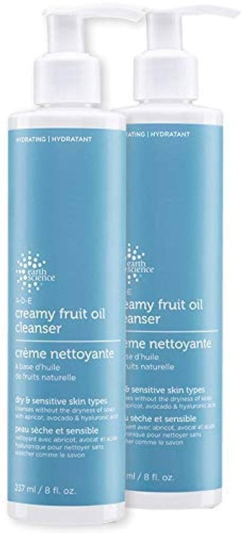 Earth Science A-D-E Creamy Fruit Oil Cleanser, Pack of 2