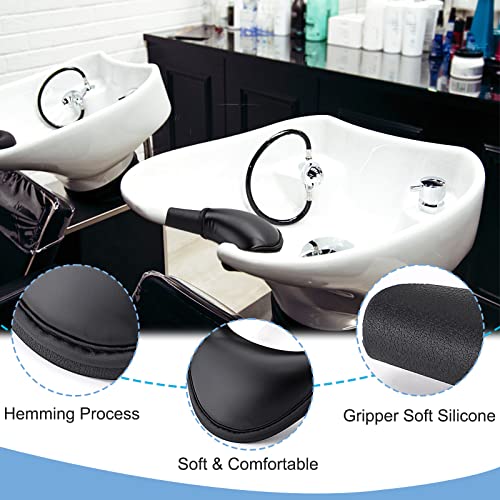 Noverlife Salon Shampoo Bowl Neck Rest, Durable Liquid Silicone Neck Cushion for Hair Spa, Comfortable Hair Wash Cushion for Sink, Hair Salon Sink Neck Guard Neck Pillow for Hair Wash Basin Tray