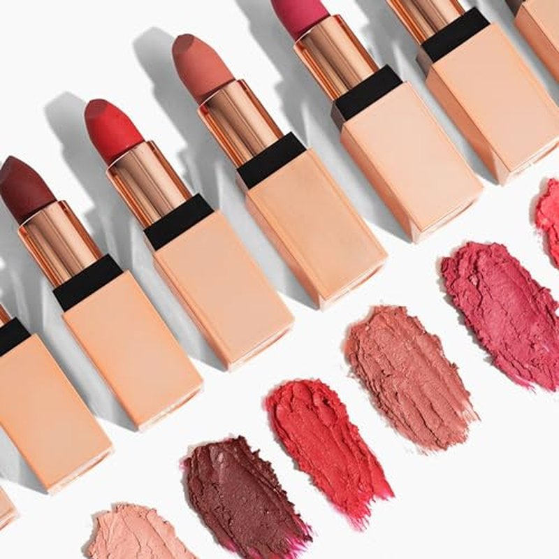 Bossy Cosmetics Vegan Lipstick Matte, Long Lasting, Hydrating Lip Stick with Vitamin E and Watermelon Seed Oil, Paraben and Cruelty Free (Sophisticated - Pink with Purple Hue Color)