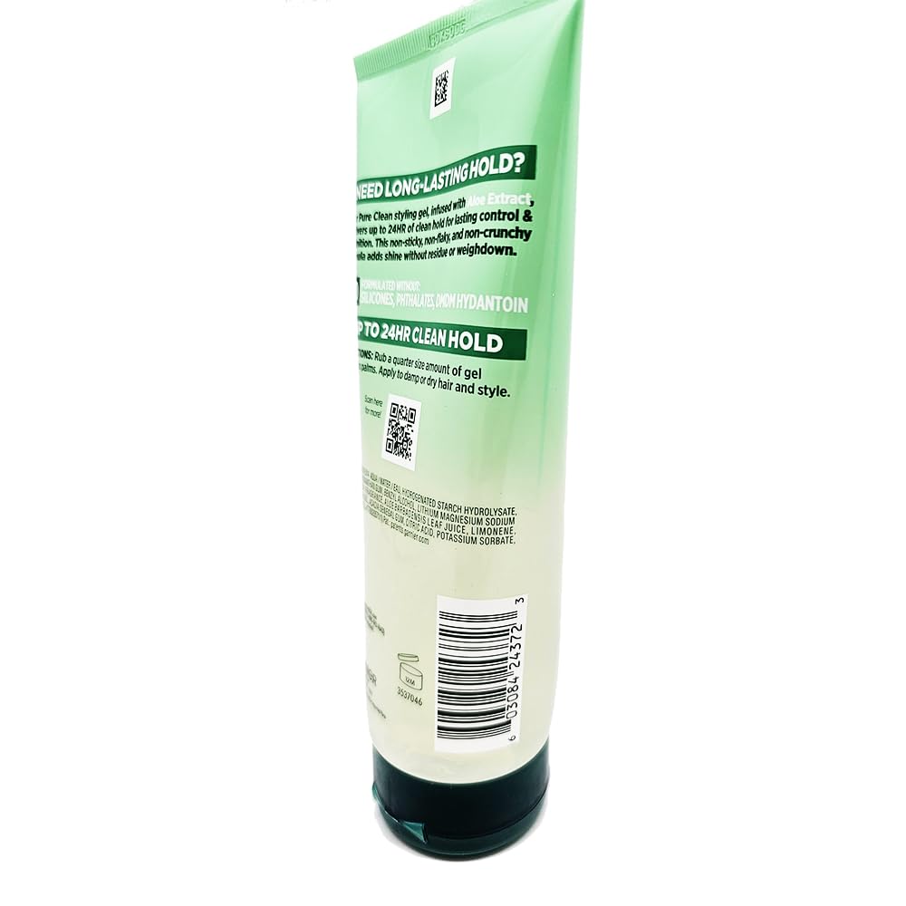 Garnier Fructis Style Pure Clean Styling Gel, 6.80 Oz ( Pack of 6)