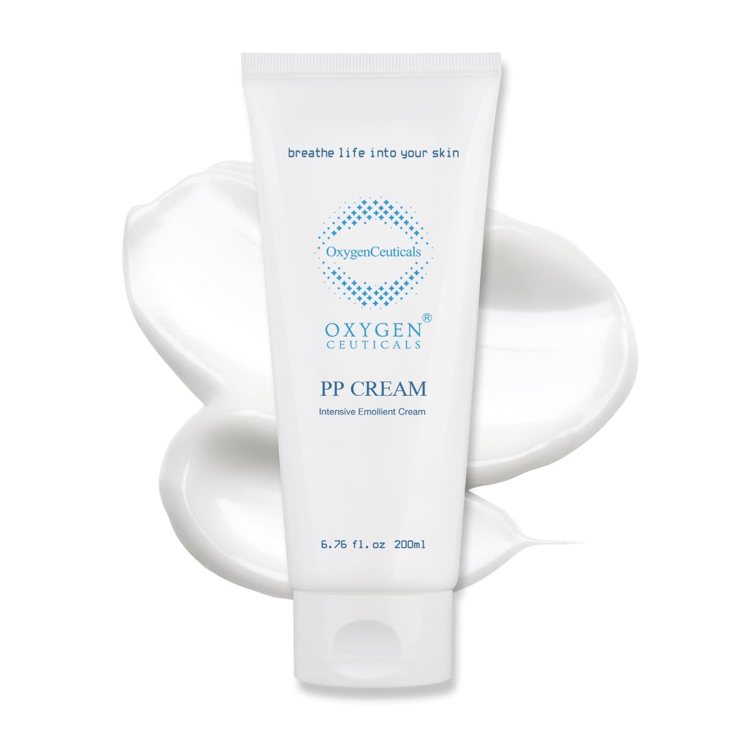 OxygenCeuticals PP Cream – Recovery Cream with Palmitoyl Tripeptide-5, Niacinamide & Adenosine, Moisturizing & Skin Barrier Support for Sensitive Skin. 6.76 fl.oz (200ml)