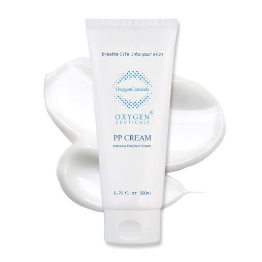 OxygenCeuticals PP Cream – Recovery Cream with Palmitoyl Tripeptide-5, Niacinamide & Adenosine, Moisturizing & Skin Barrier Support for Sensitive Skin. 6.76 fl.oz (200ml)