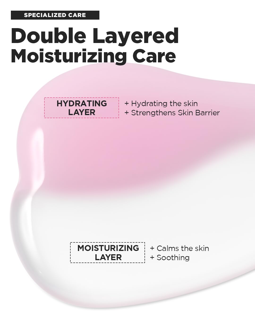 SKINRxLAB MadeCera Cream Double Essence Korean Toner 150ml (5.07fl.oz.) - Hydrating and Soothing with Milk Protein, Ceramide, Beta-Glucan - Moisturizing Strawberry Milky Toner for Irritated Skin