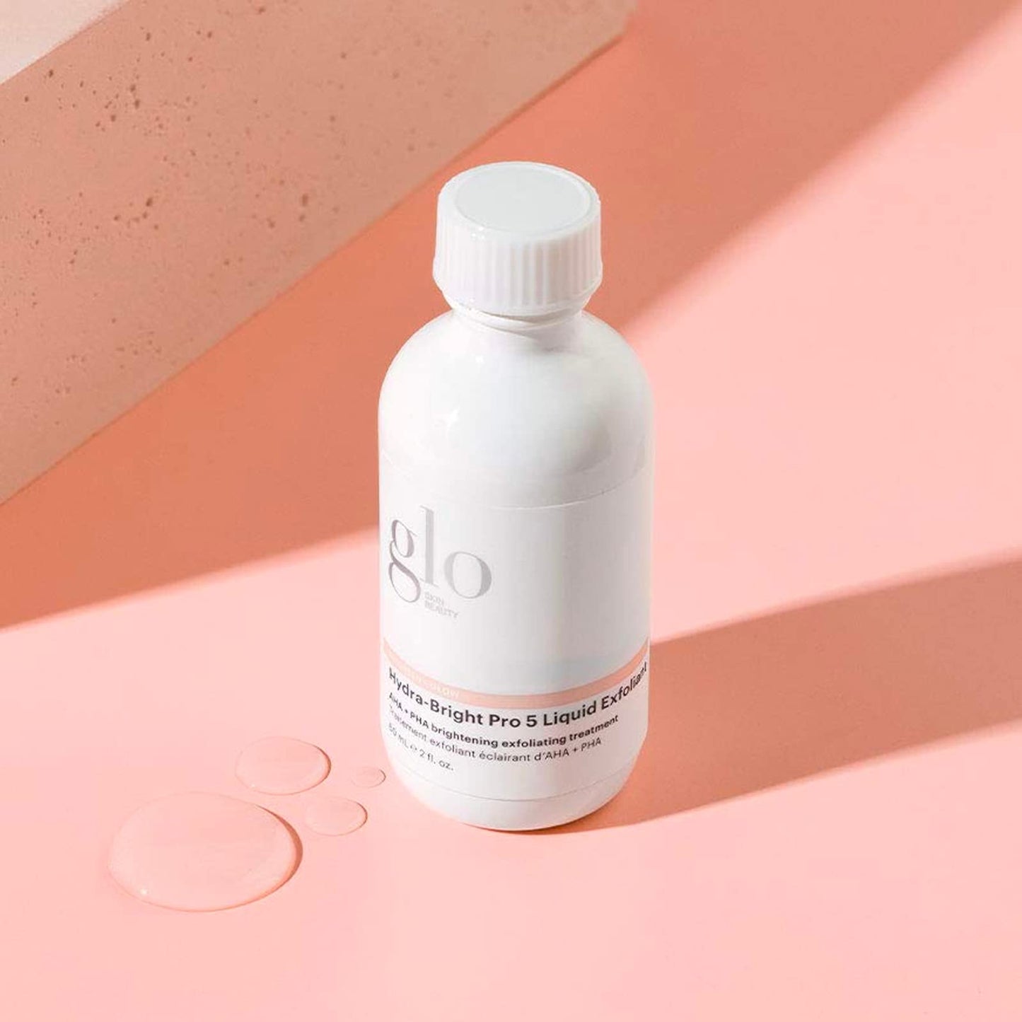 Glo Skin Beauty Hydra-Bright Pro 5 Liquid Exfoliant | This Gentle Liquid Exfoliant Smooths, Refines, and Brightens Skin (2 Fl Oz)