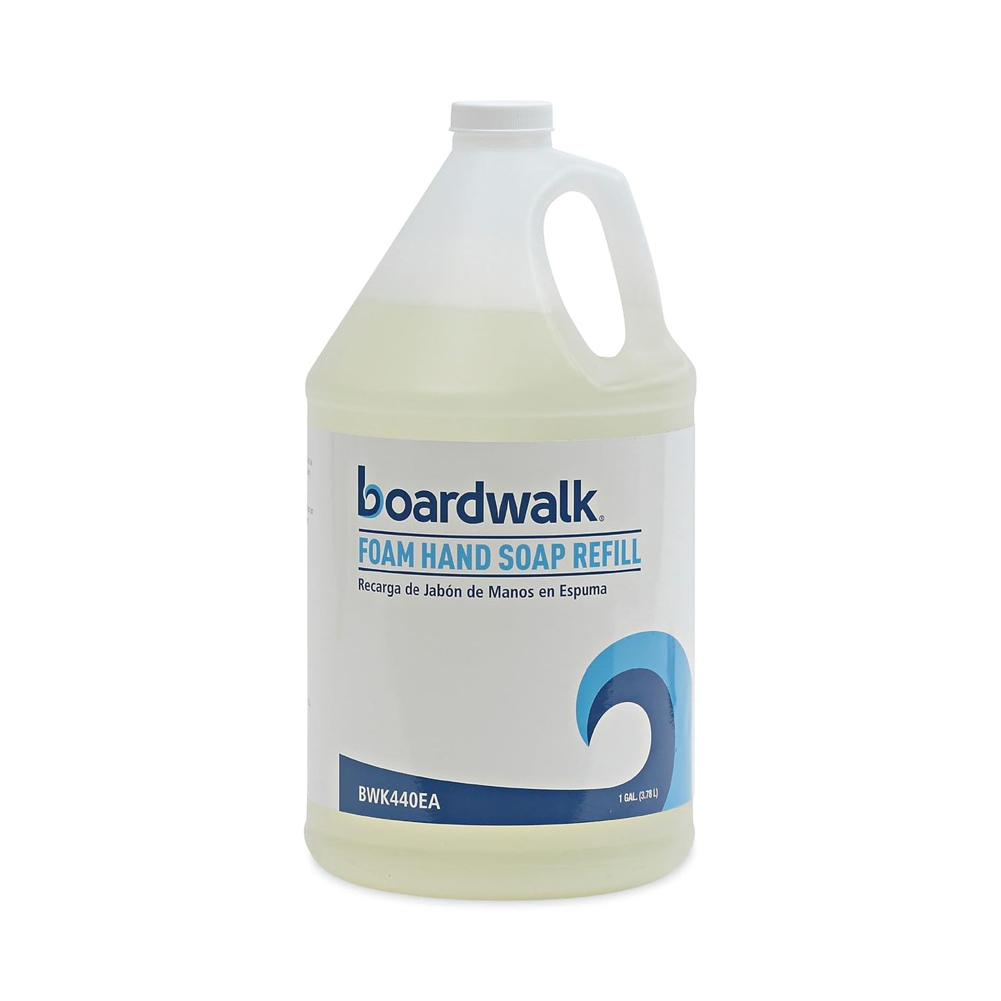 Boardwalk Foaming Hand Soap, Herbal Mint Scent, 1 Gal Bottle, 4/Carton