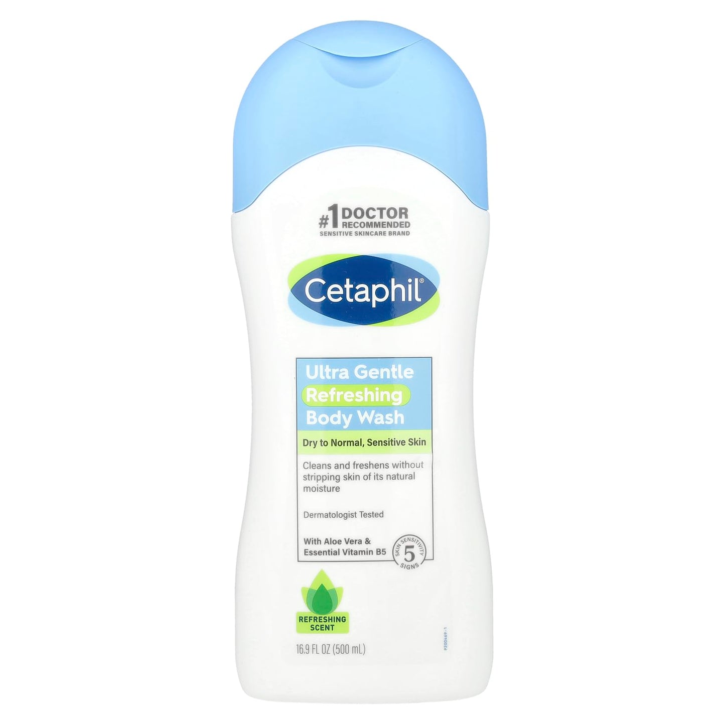 Cetaphil Ultra Gentle Body Wash, Refreshing Scent, 16.9 Ounce (Pack of 3)