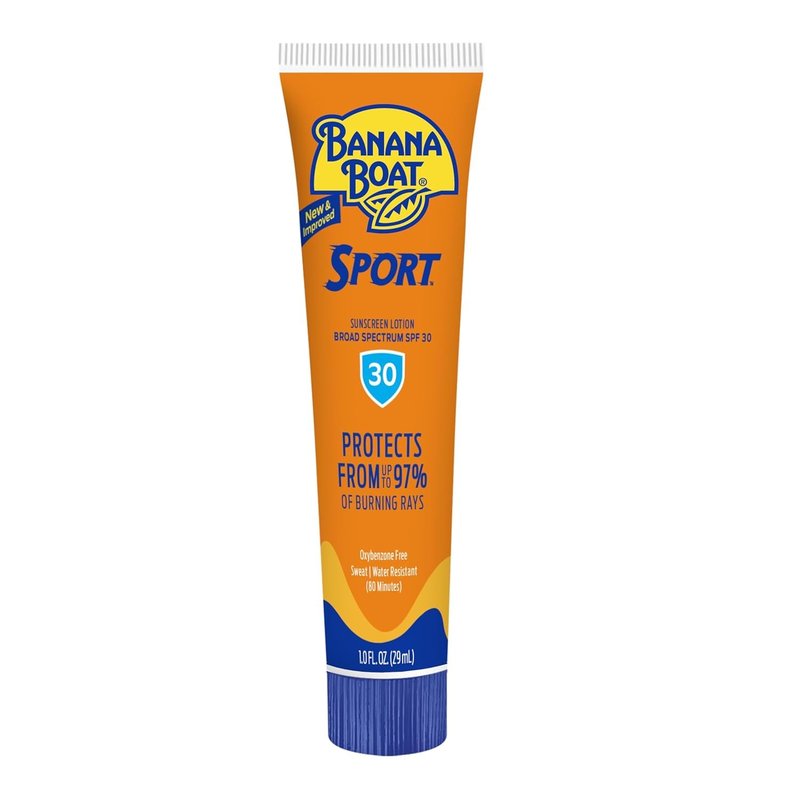 Banana Boat Sport Performance Sunscreen Lotion 30 Spf 1 oz (Pack Of 12)