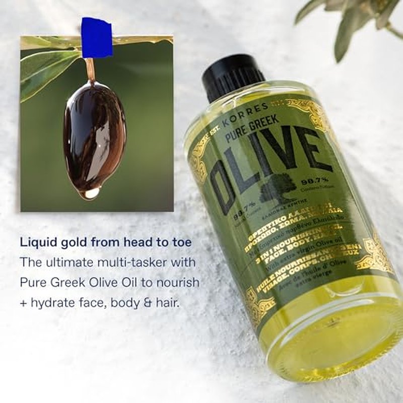 Mini Pure Greek Olive 3-In-1 Nourishing Oil 15ML