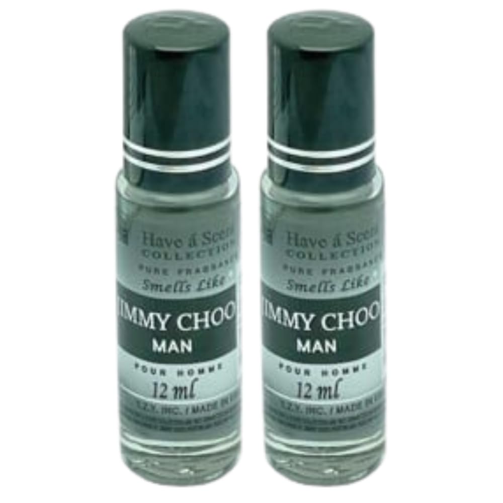 E de B Smell Like Jimmy CH Man Pour Homme Roll On Oil 12ml (Pack of 2)