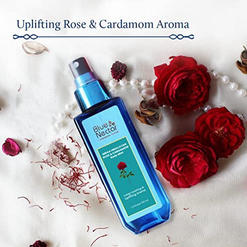 Blue Nectar Chamba Wild Nargis Body Mist for long lasting freshness and aromatic body odor (3.4 Fl oz)