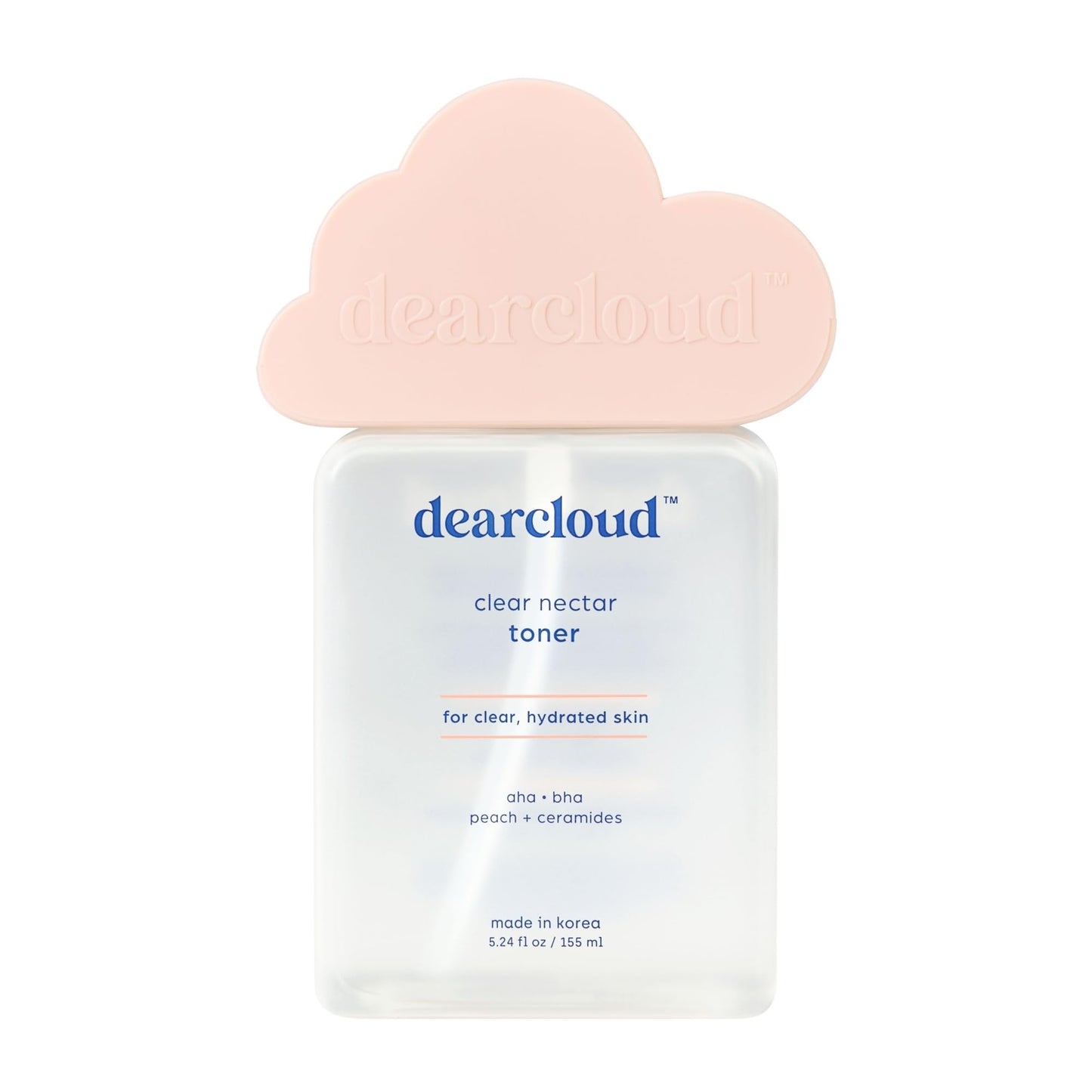 dearcloud Clear Nectar Toner – Exfoliating Korean Toner (5.24 oz)
