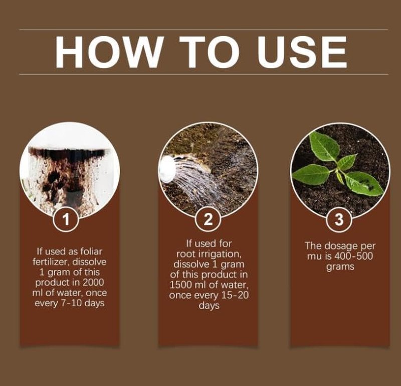 Organic Soil Activator for Plants - 2PCS Nutrient Absorption & Root Development | Eco-Friendly Fertilizer