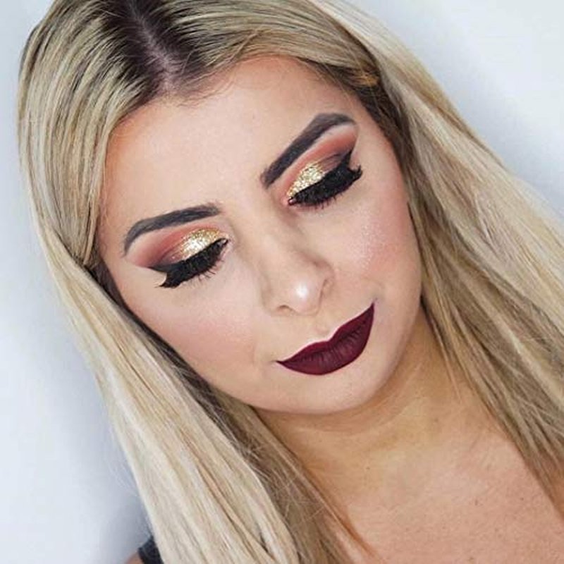 Klara Cosmetics Kiss Proof Lipstick 17 Sinful Burgandy Classic Bold Liquid Matte Lipstick Long Lasting Full Colour Pigment (KC-KPL017)