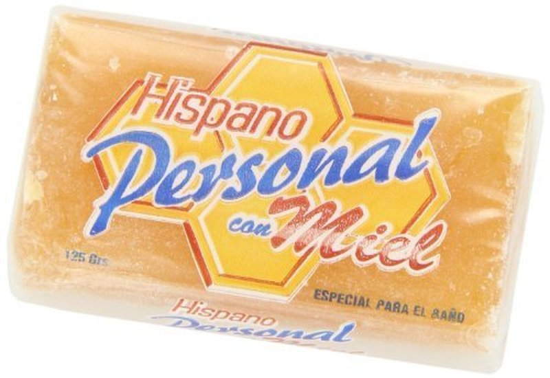 Hispano Personal con Miel 4.4 oz [Honey Soap] Pack of 12 Bars