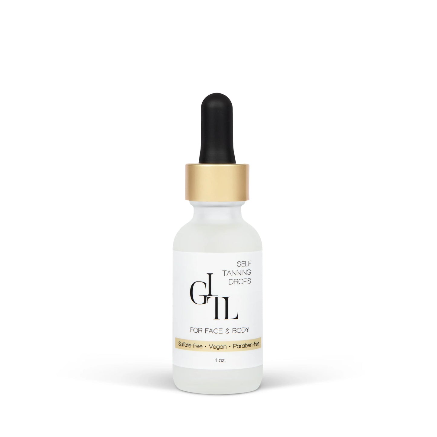 Get Into The Limelight Self Tanning Drops, For Face and Body, Develops 4+ Hours, 1 oz. Bottle