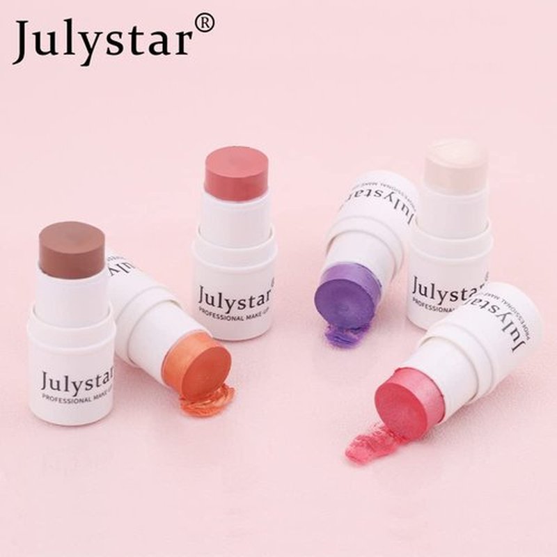 Cream Contour Sticks,Highlighter & Cream Blush Stick,Facial Shaping Makeup Sticks for Women,Face Make Up Sticks,Easy to Sculpt the Face and Create a Lightweight Finishing Makeup (#5, 0.7OZ)