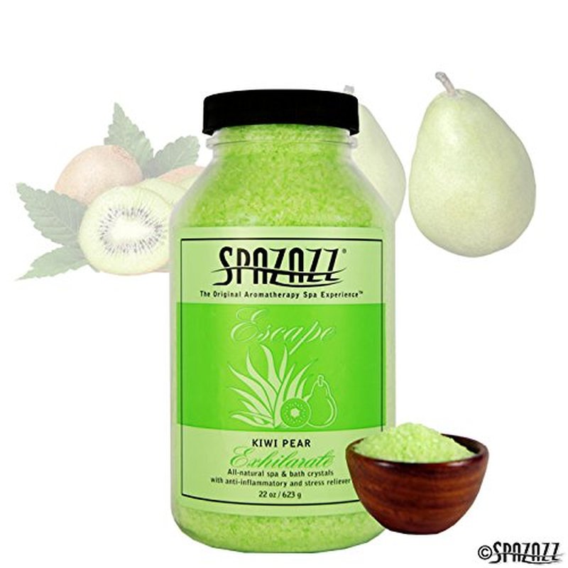 Spazazz 7369C Spa and Bath Crystals, Kiwi Pear, 22 Ounce