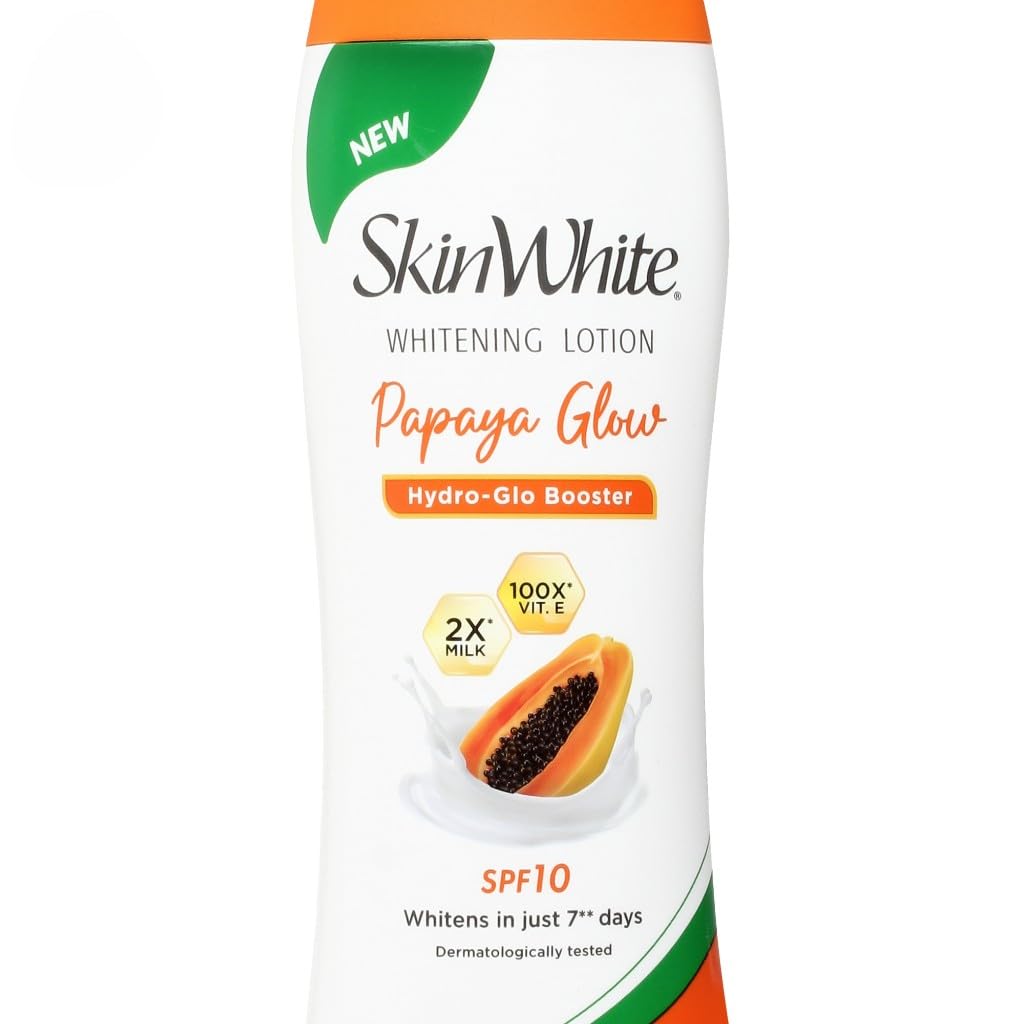 Skin White Whitening Lotion Papaya Milk SPF10