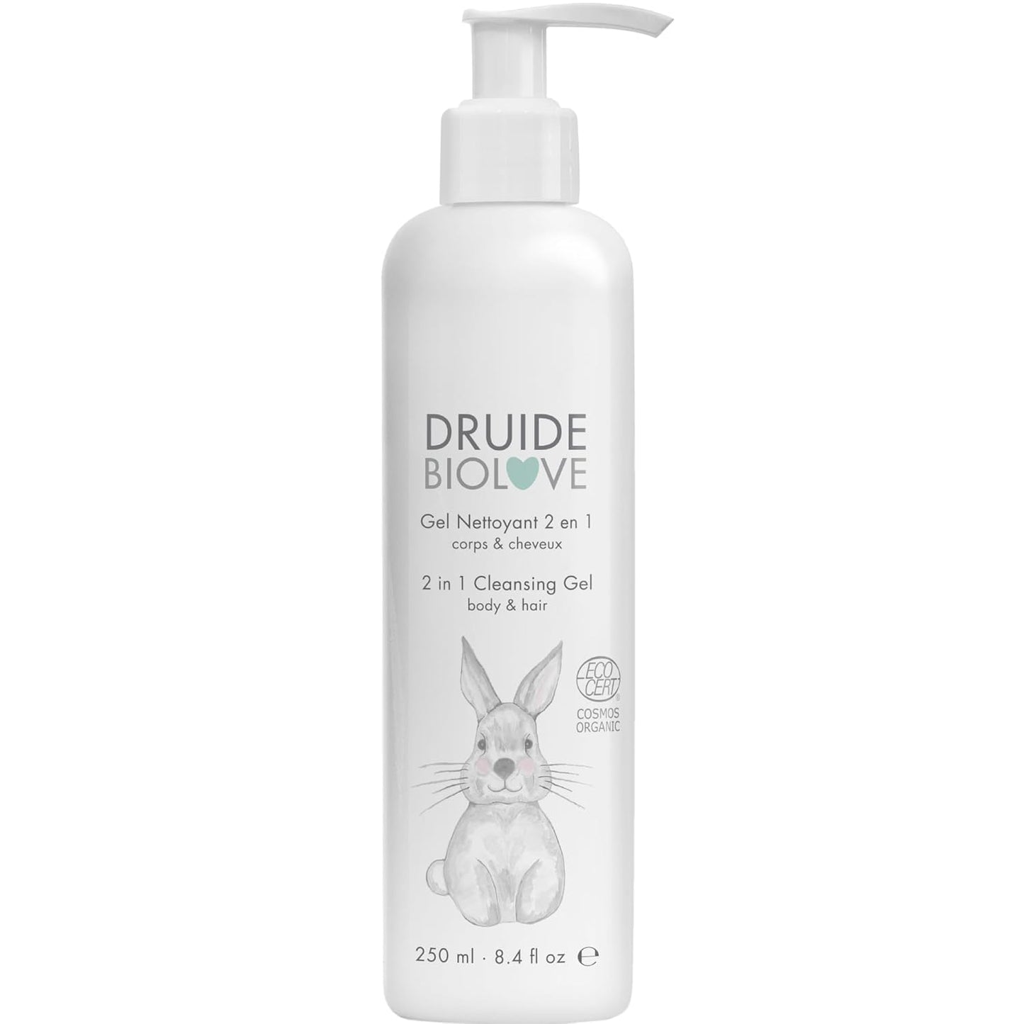 2-in-1 Cleansing Baby Body Gel Hair Shampoo Care ,organic Baby Shampoo Clean, Wash, Sulfate-Free, For Children Prone to Eczema, 250 ml (8.4 oz Size Chamomile,Orange Star Anise Made in Canada