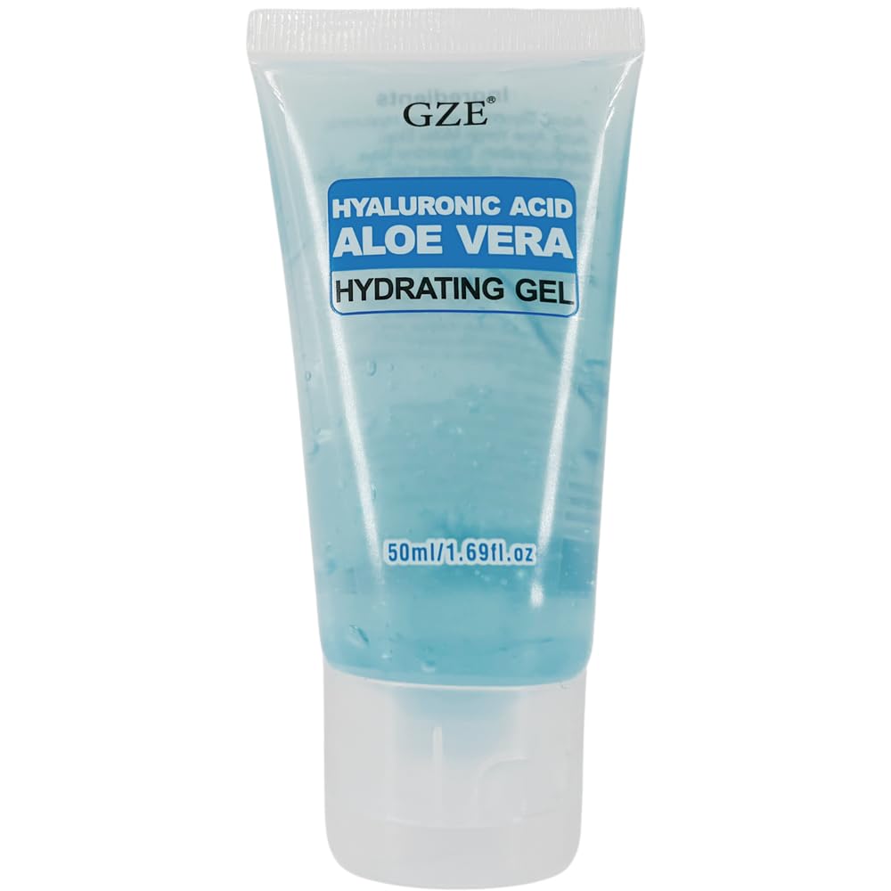 GZE Hyaluronic Acid & Aloe Vera Hydrating Gel Moisturizing Gel for RF - Radio Frequency Gel Intense Moisturizer Conductive Gel For Microcurrent- Soothing, Lightweight, Non-Greasy Formula