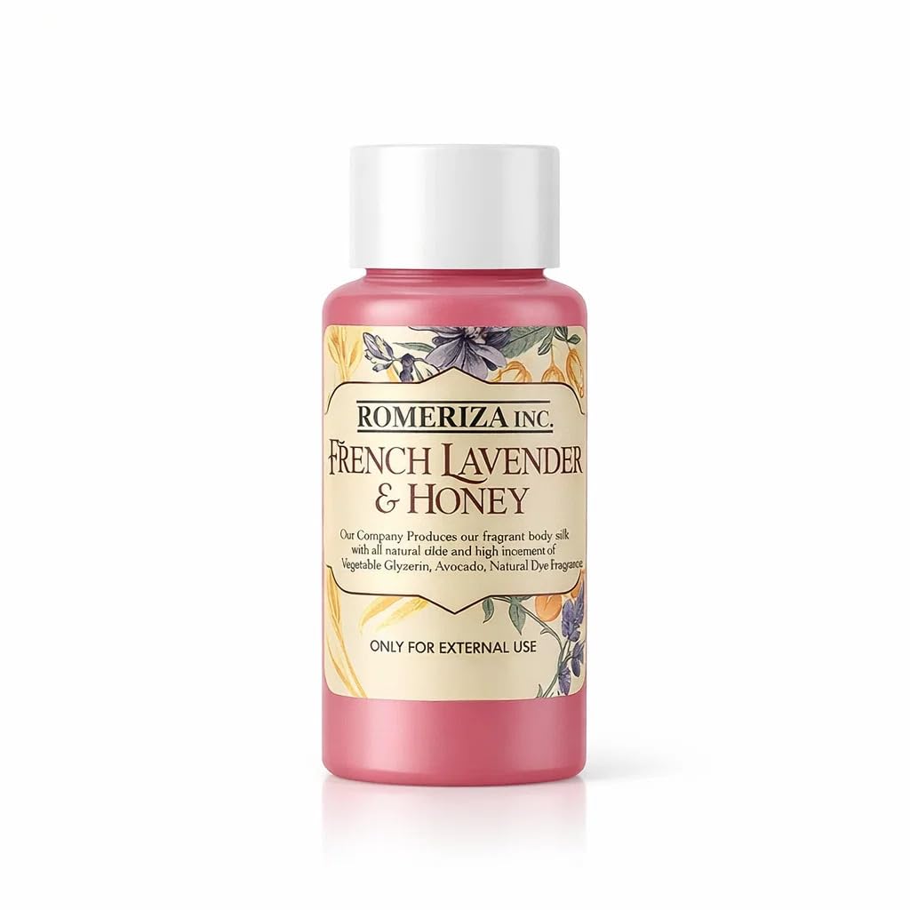 ROMERIZA INC. 1 Fl Oz FRENCH LAVENDER & HONEY Fragrance Perfume Oil