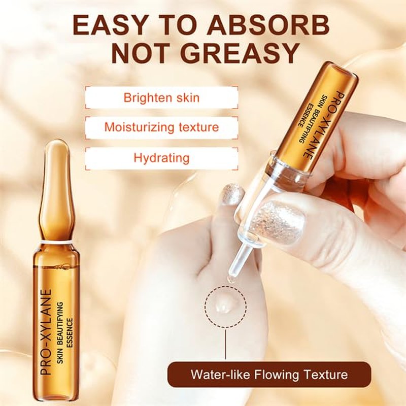 Hydrating Facial Serum 7-Pack - 10% Glycerin & Natural Extracts for Daily Moisturizing