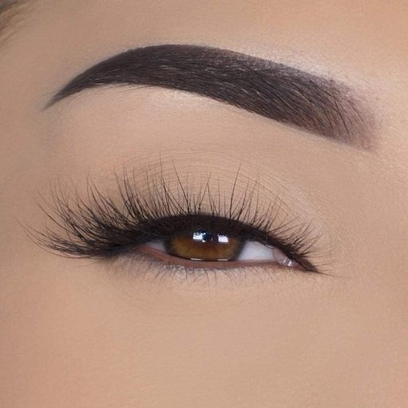Lilly Lashes Paris 3D Mink Lashes - False Eyelashes Natural Look - Mink Eyelashes for Wispy Lashes Natural Look - Reusable Fake Eyelashes up to 25 Wears - Fluffy Eyelashes for Wispy Eyelashes