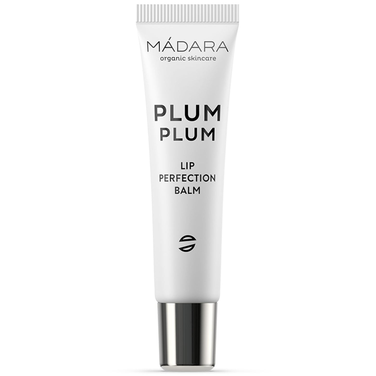 MADARA PLUM PLUM Lip Perfection Balm – 15ml Natural Moisturizing Lip Balm with Shea Butter, Jojoba & Plum Oil – Lip Balm for Dry, Chapped Lips – Hydrating & Nourishing