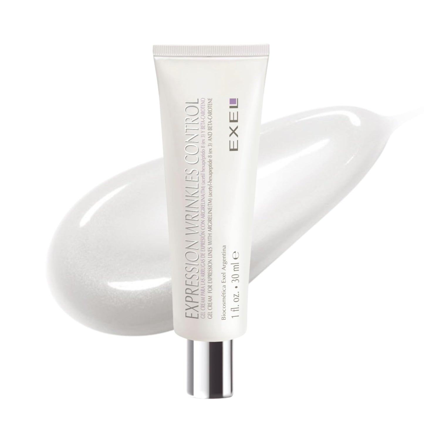 EXEL Peptide Gel Cream for Expression Lines – Lightweight Face Moisturizer with Acetyl Hexapeptide-8 – Evanescent Texture for Fine Wrinkles – 30 ml