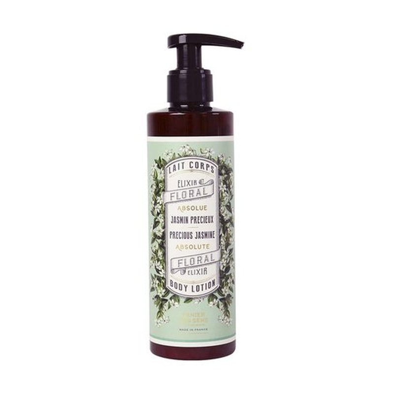 Panier des Sens - Jasmine Body Lotion for Dry Skin - Hydrating Body Cream for Women - Nourishing Fluid Body Moisturizer with Shea Butter & Olive Oil - 97% Natural Ingredients Body Care - 8.45 Floz