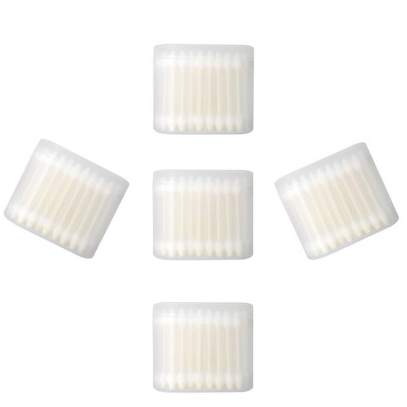 400pcs Safety Paper Cotton Swabs with Large Tips for Infants,Toddlers, Babies, Kids and Children