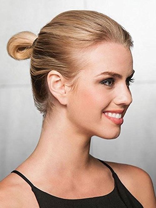 Style-a-Do/Mini-Do Duo Pack Color R22 SWEDISH BLONDE - Hairdo Set of 2 Hair Wraps Tru2Life Heat Friendly Synthetic Formal Updo Bun Hairpiece Bundle Maxwigs Hairloss Booklet
