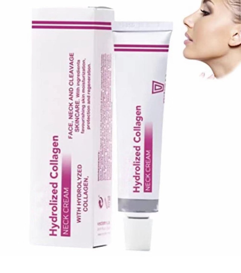 Hydrolized Collagen Neck Cream - Firming & Tightening Anti-Aging Formula for Sagging Skin | 1 oz