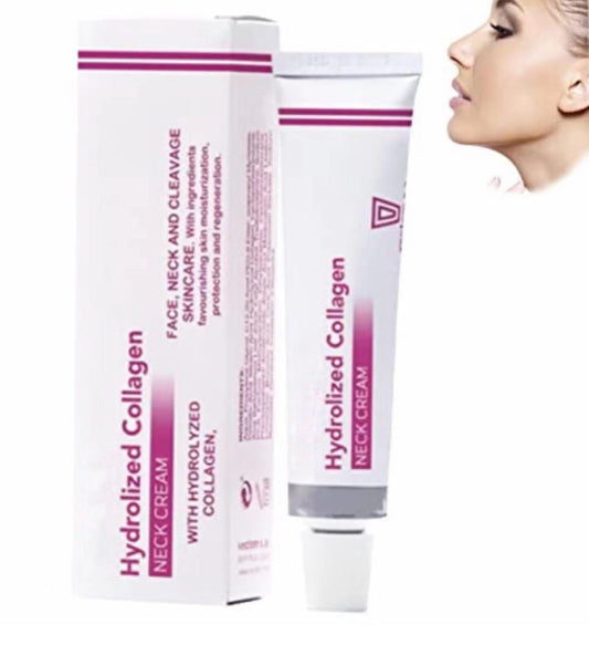 Hydrolized Collagen Neck Cream - Firming & Tightening Anti-Aging Formula for Sagging Skin | 1 oz