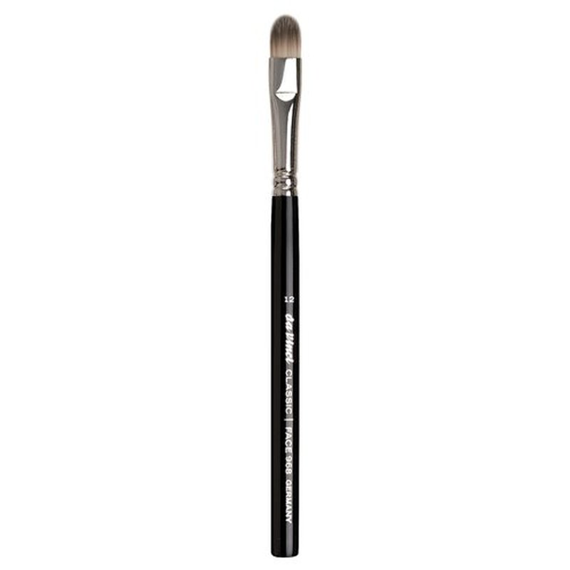 da Vinci Cosmetics Series 968 Classic Concealer Brush, Oval Synthetic, Size 12, 14 Gram