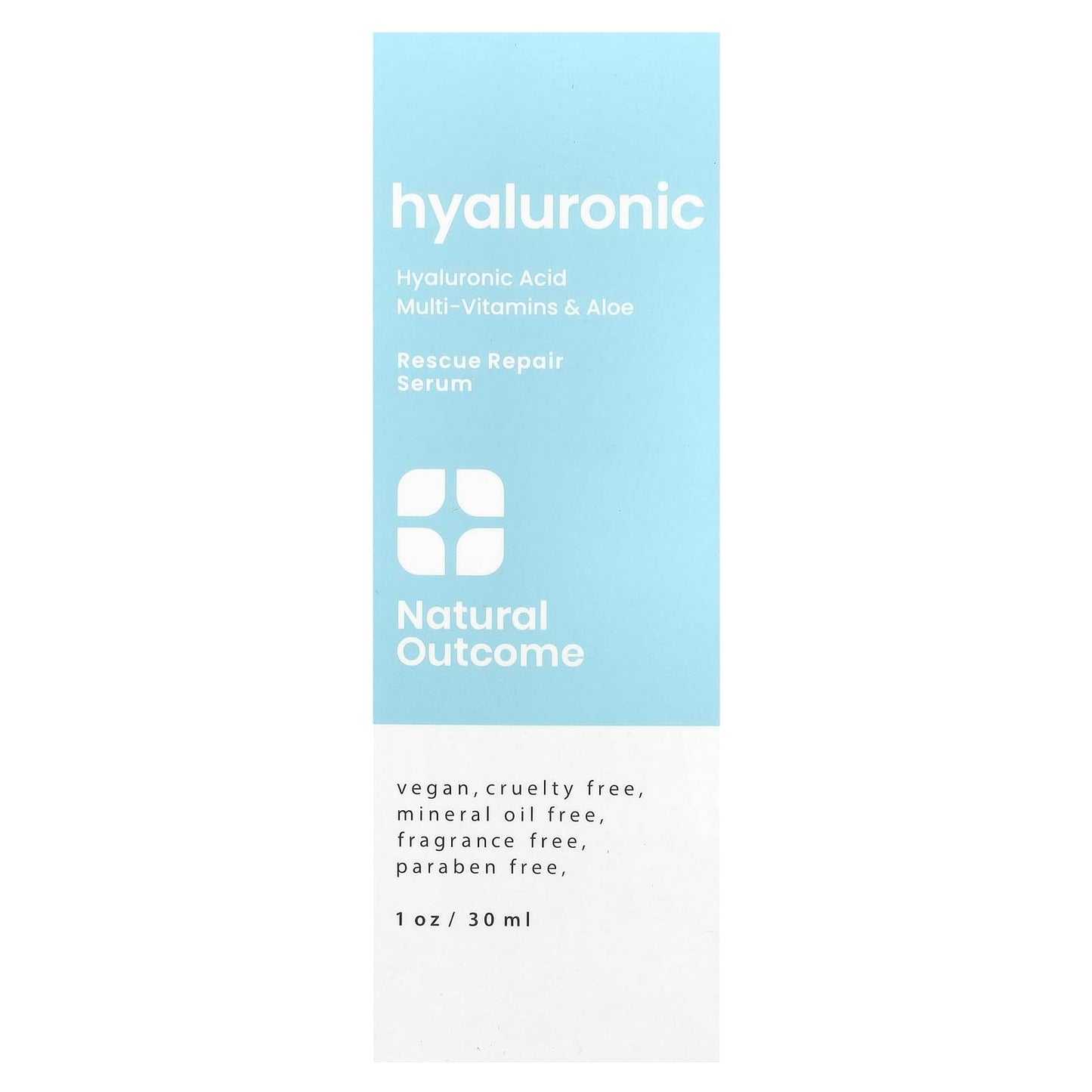 Hyaluronic Acid Serum for Face | Anti-Aging Facial Serum with Vitamin b5 | Reduces Fine Lines and Wrinkles | Moisturizing and Hydrating Rescue Repair Skin Care Serum | 0.5 Oz
