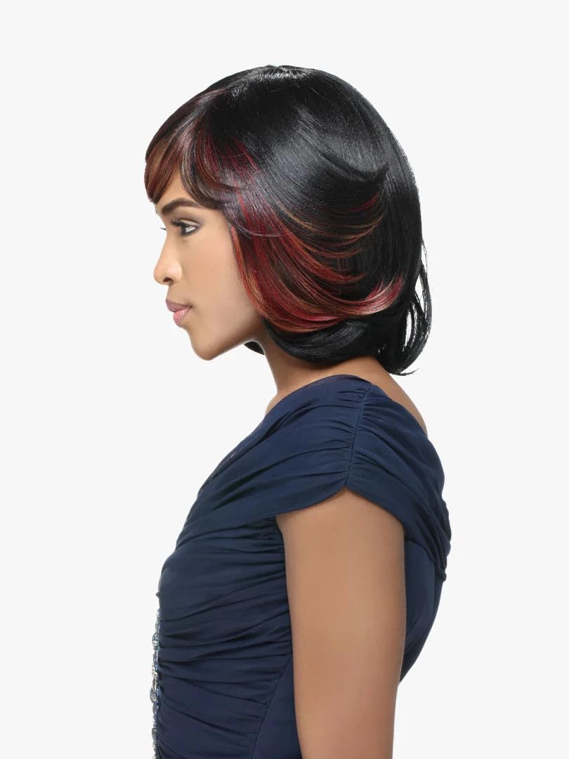 Sensationnel Synthetic Hair Wig Instant Fashion Wig Elsa (1B)