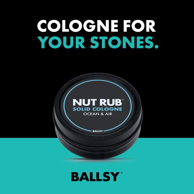 Ballsy Gift Set For Men - Jolly Jewels Pack with Body Wash, Deodorizing Spray & Cologne Rub | Men's Hygiene Essentials