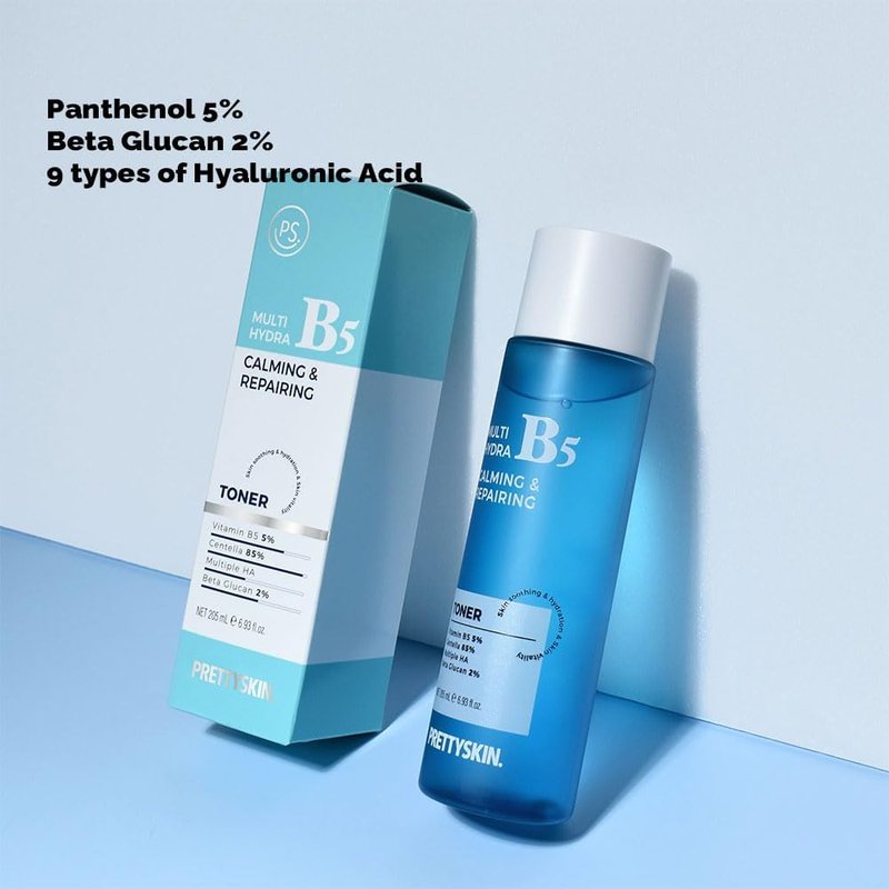 Hydra B5 Toner - Calming & Repairing Hydrating Facial Toner | Alcohol-Free, 205ml/6.93 Fl Oz