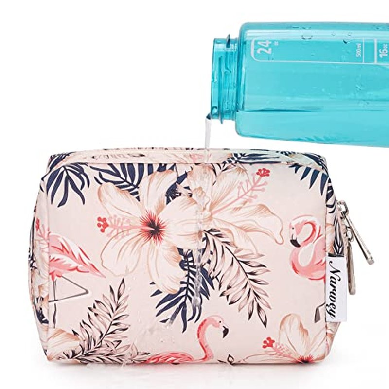 Large Makeup Bag Zipper Pouch Travel Cosmetic Organizer for Women (Large, Elephant)